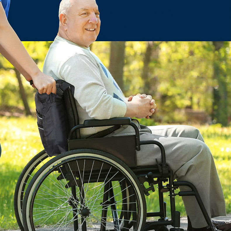 Wheelchair Backrest Storage Bag