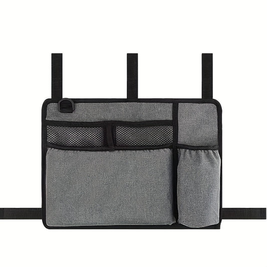 Organizer Pouch Bag With Cup Holder For Rollator Or Folding Walker