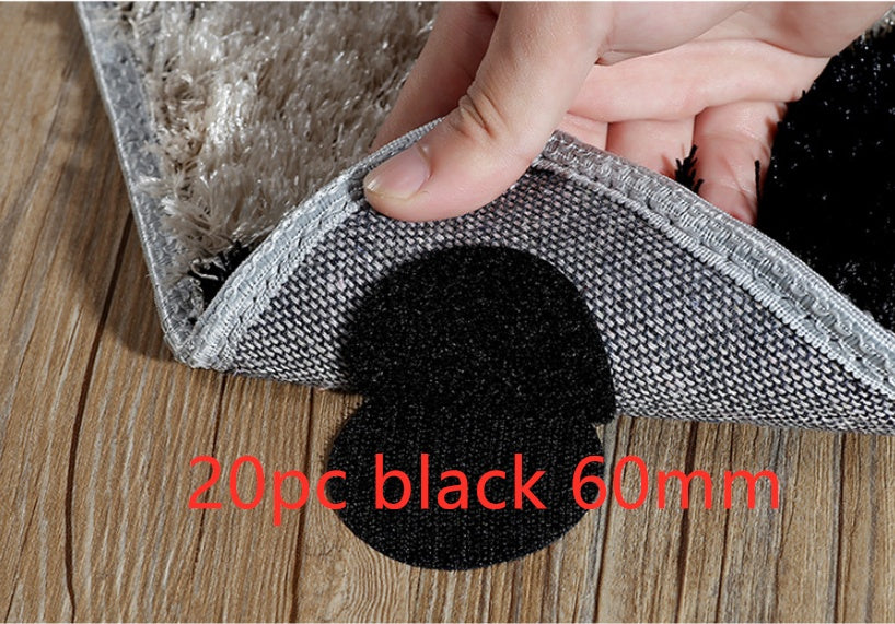 Non-Slip Velcro Grippers for Rugs, Sheets, and Furniture Covers
