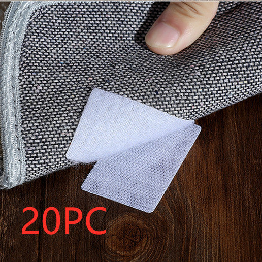 Non-Slip Velcro Grippers for Rugs, Sheets, and Furniture Covers